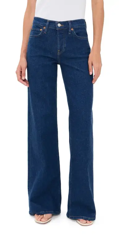 RE/DONE Wide Leg Jeans Dark Star 27 | Thumbnail 1 RE/DONE Wide Leg Jeans Dark Star 27 | Thumbnail 1