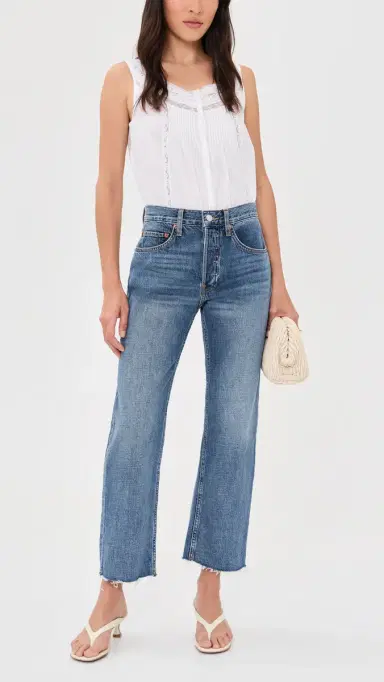 RE/DONE Beau Jeans Crystal Indigo 31 | Thumbnail 5 RE/DONE Beau Jeans Crystal Indigo 31 | Thumbnail 5