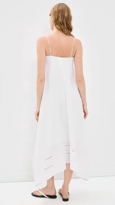 Onia Square Neck Handkerchief Dress White | Thumbnail 3 Onia Square Neck Handkerchief Dress White | Thumbnail 3