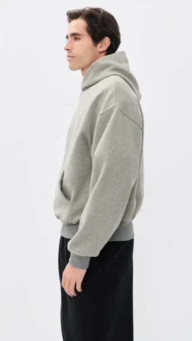 Fear of god Signature Classic Hoodie Concrete Heather/Dark Concrete | Thumbnail 4