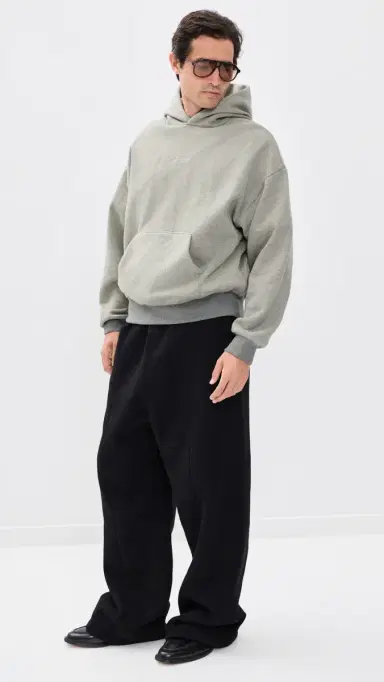 Fear of god Signature Classic Hoodie Concrete Heather/Dark Concrete | Thumbnail 5