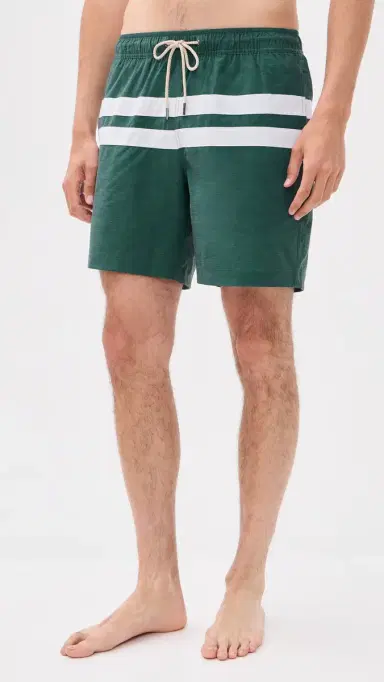 Fair Harbor x Foot Joy Bayberry Swim Trunks 7 Fairway Green S | Thumbnail 2 Fair Harbor x Foot Joy Bayberry Swim Trunks 7 Fairway Green S | Thumbnail 2