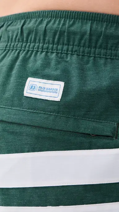 Fair Harbor x Foot Joy Bayberry Swim Trunks 7 Fairway Green | Thumbnail 6 Fair Harbor x Foot Joy Bayberry Swim Trunks 7 Fairway Green | Thumbnail 6