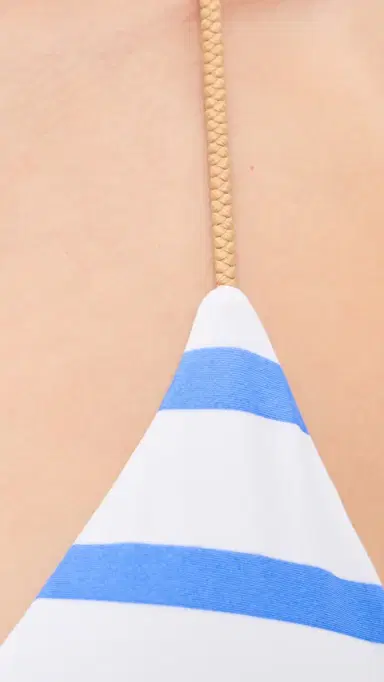 ViX Paula Hermanny Paige T-Back Bikini Top Deep Sea M | Thumbnail 6