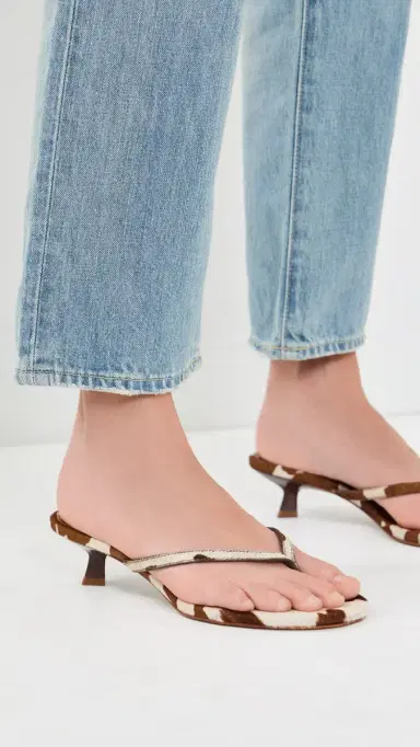 Schutz Carolyn Sandals Pearl Pony 8 | Thumbnail 3 Schutz Carolyn Sandals Pearl Pony 8 | Thumbnail 3