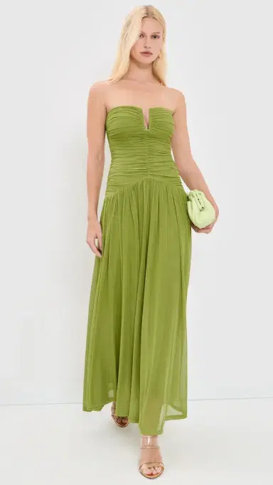 NIA Beverly Dress Peridot M | Thumbnail 2