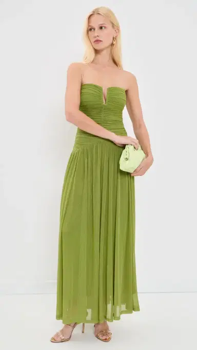 NIA Beverly Dress Peridot M | Thumbnail 5