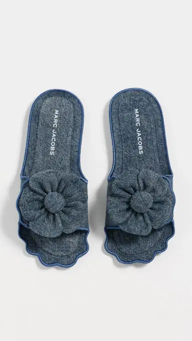 Marc Jacobs The Daisy Sandals Medium Wash Indigo | Thumbnail 2