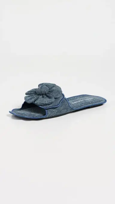 Marc Jacobs The Daisy Sandals Medium Wash Indigo | Thumbnail 5