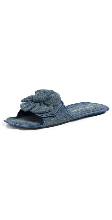 Marc Jacobs The Daisy Sandals Medium Wash Indigo | Thumbnail 1