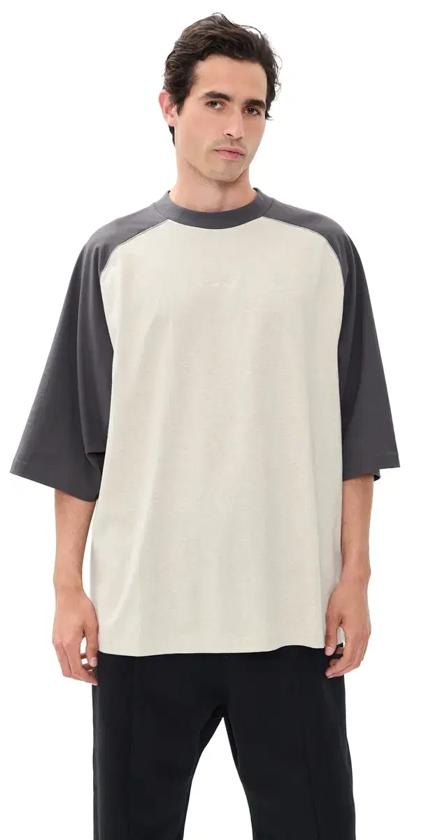 Fear of God ignature Baseball Tee Heather tone/Iron Grey