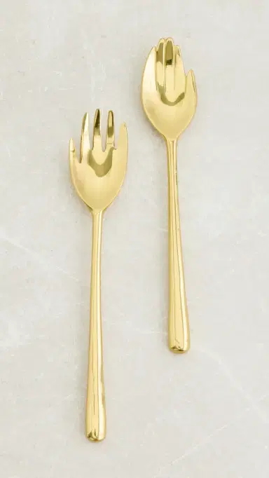Jonathan Adler Brass Eve Serving Set Brass One Size | Thumbnail 2