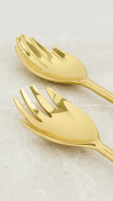 Jonathan Adler Brass Eve Serving Set Brass One Size | Thumbnail 4