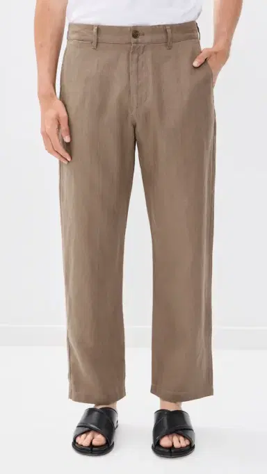 NN07 Aden Relaxed Linen Pants 32 Clay Mirage | Thumbnail 2