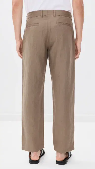 NN07 Aden Relaxed Linen Pants 32 Clay Mirage | Thumbnail 3