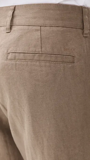 NN07 Aden Relaxed Linen Pants 32 Clay Mirage | Thumbnail 6
