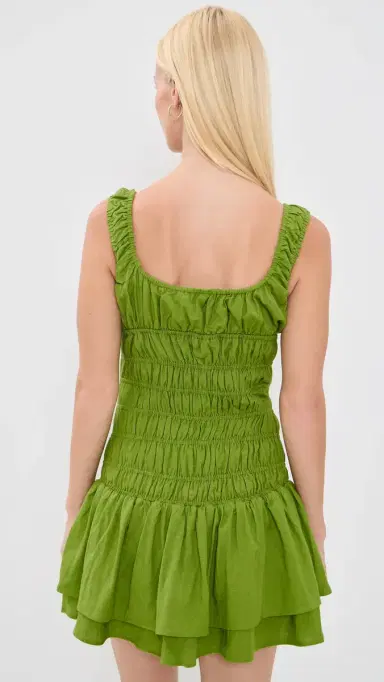 NIA irio Dress Matcha | Thumbnail 3