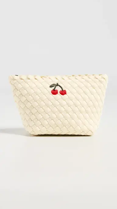Naghedi Portofino Petit Cosmetic Bag Salt (Cherry) | Thumbnail 2