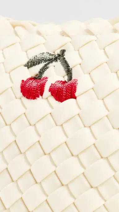 Naghedi Portofino Petit Cosmetic Bag Salt (Cherry) | Thumbnail 4