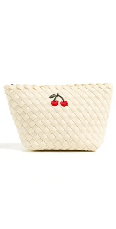 Naghedi Portofino Petit Cosmetic Bag Salt (Cherry) | Thumbnail 1