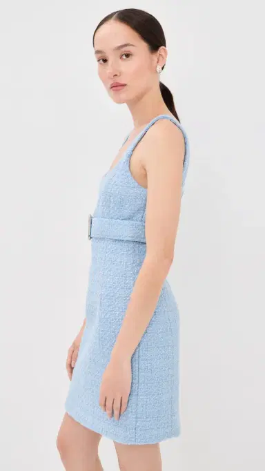 Marc Jacobs Tweed Dress Blue Mist | Thumbnail 4 Marc Jacobs Tweed Dress Blue Mist | Thumbnail 4