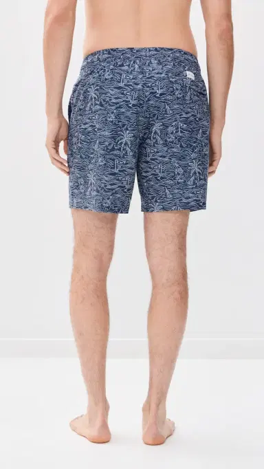 Fair Harbor x Foot Joy Bayberry Swim Trunks 7 Tropical Course S | Thumbnail 3
