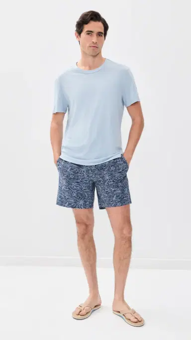 Fair Harbor x Foot Joy Bayberry Swim Trunks 7 Tropical Course S | Thumbnail 5