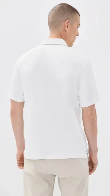 Beyond Yoga All In Active Polo Crisp White | Thumbnail 3