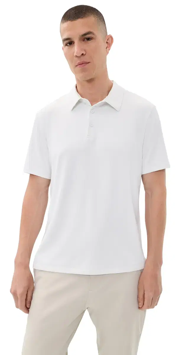 All In Active Polo Crisp White