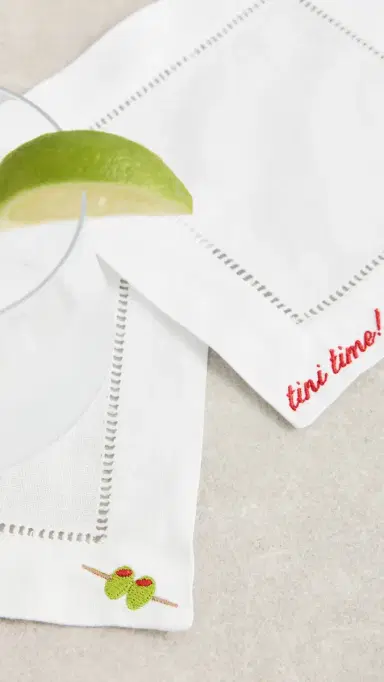 Abbode Tini Time Napkins | Thumbnail 4