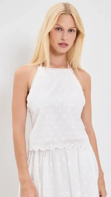 NIA Clavel Top White | Thumbnail 2
