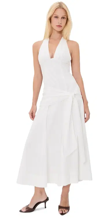 NIA Cádiz Dress White S | Thumbnail 1