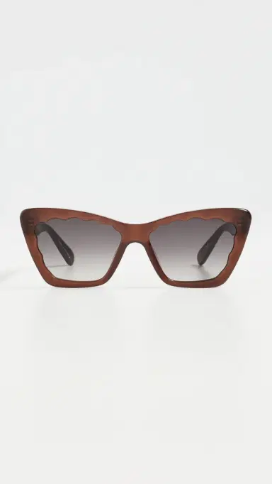 Krewe Brigitte Sunglasses Espresso One Size | Thumbnail 2