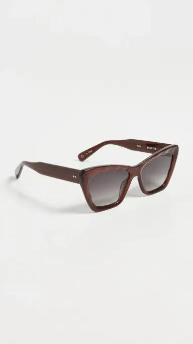 Krewe Brigitte Sunglasses Espresso One Size | Thumbnail 4