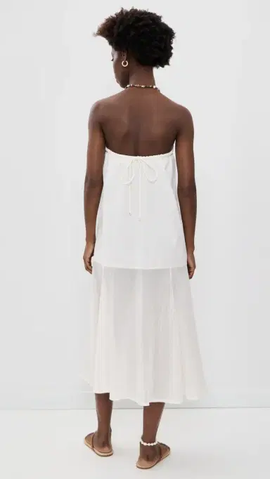 Free People Sabeen Tube Midi Dress Clean | Thumbnail 3