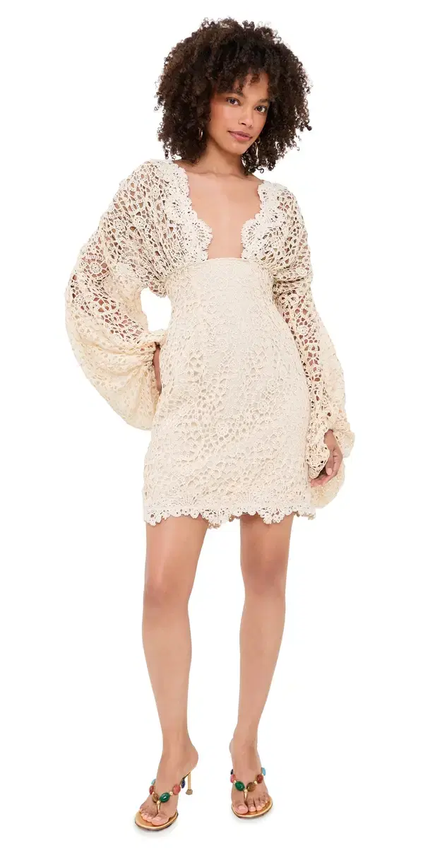Andrea Iyamah Dani Mini ace Dress