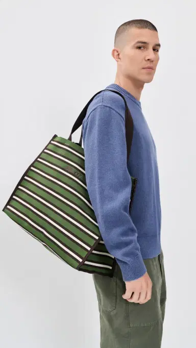 NN07 Striped Market Tote | Thumbnail 3 NN07 Striped Market Tote | Thumbnail 3