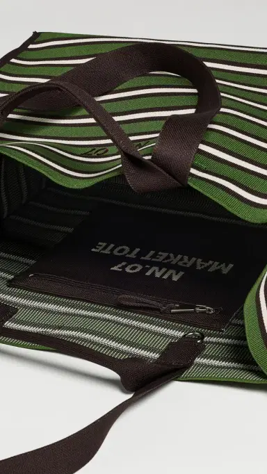 NN07 Striped Market Tote | Thumbnail 6 NN07 Striped Market Tote | Thumbnail 6