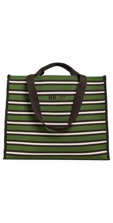 NN07 Striped Market Tote | Thumbnail 1 NN07 Striped Market Tote | Thumbnail 1