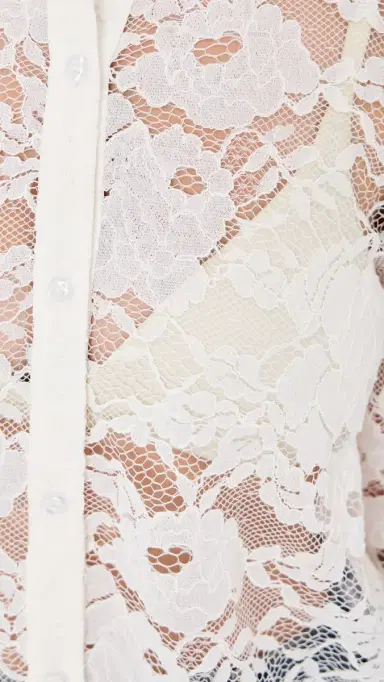 Generation Love Tammy Mesh Lace Shirt White | Thumbnail 6