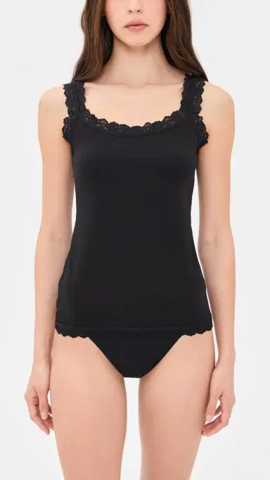 Hanky Panky Cotton Cami Black L | Thumbnail 5 Hanky Panky Cotton Cami Black L | Thumbnail 5