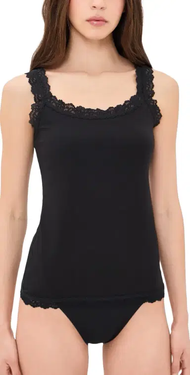 Hanky Panky Cotton Cami Black L | Thumbnail 1 Hanky Panky Cotton Cami Black L | Thumbnail 1