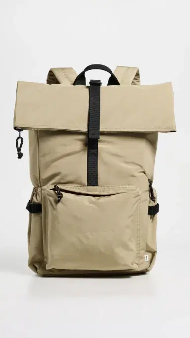 NN07 Roll Top Backpack Desert Khaki | Thumbnail 2 NN07 Roll Top Backpack Desert Khaki | Thumbnail 2