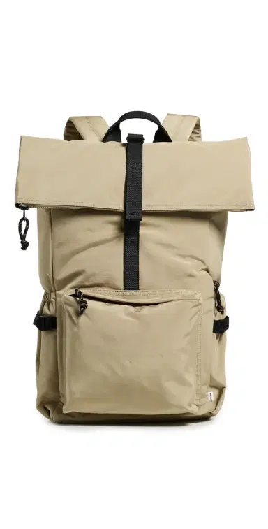 NN07 Roll Top Backpack Desert Khaki | Thumbnail 1 NN07 Roll Top Backpack Desert Khaki | Thumbnail 1