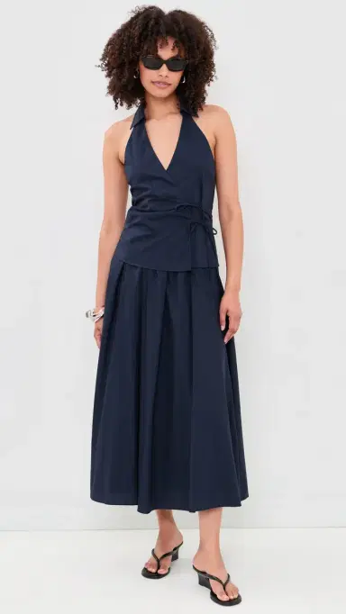 NIA Aurora Skirt Navy | Thumbnail 5