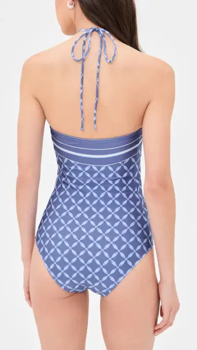 Shani Shemer Camilla One Piece Indigo Print | Thumbnail 3