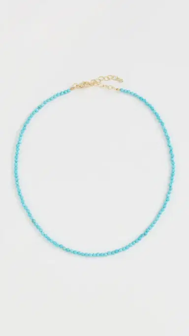 By Adina Eden Colored Bead Choker Necklace | Thumbnail 2