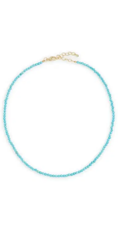 By Adina Eden Colored Bead Choker Necklace | Thumbnail 1