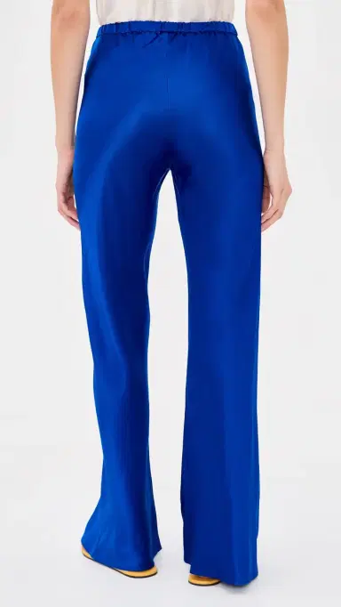 Comme Si Silk Bias Pants Blue | Thumbnail 3