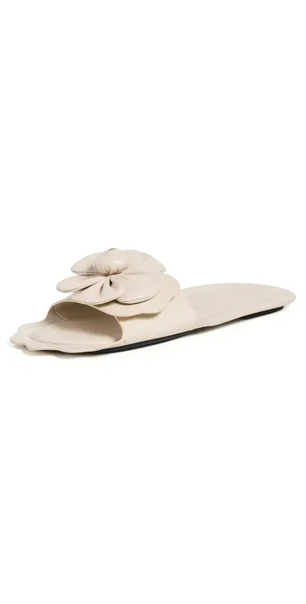 Marc Jacobs The Daisy Sandals Cloud White